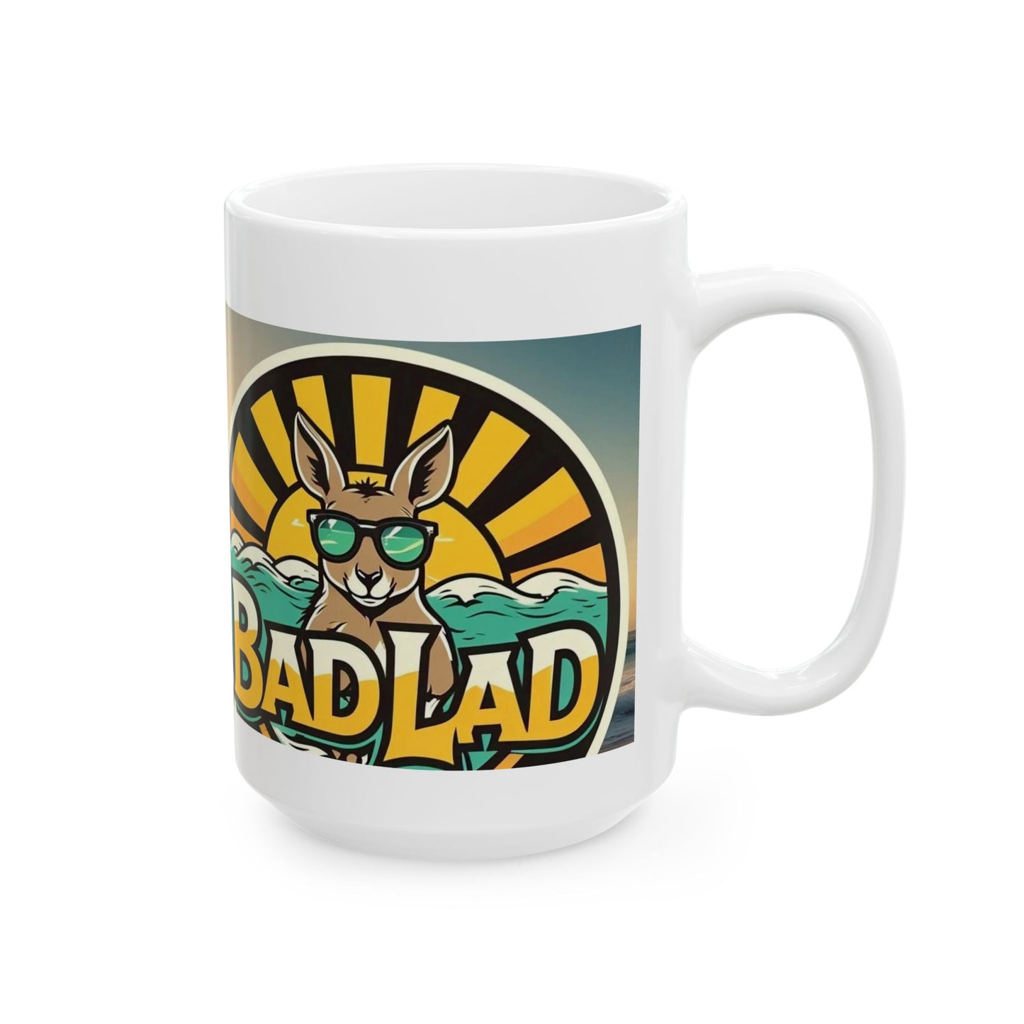 Bad Lad Oz Summer Vibes Ceramic Mug