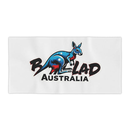 Beach Towel - Australian Water Ski Racing Kangaroo