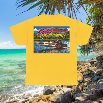 Gods Gift Appreciation Society - Tribute Range Australian Water Ski Racing Tee