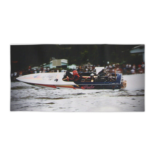 Water Ski Beach Towel - “Gods Gift" Australian Water Ski Racing