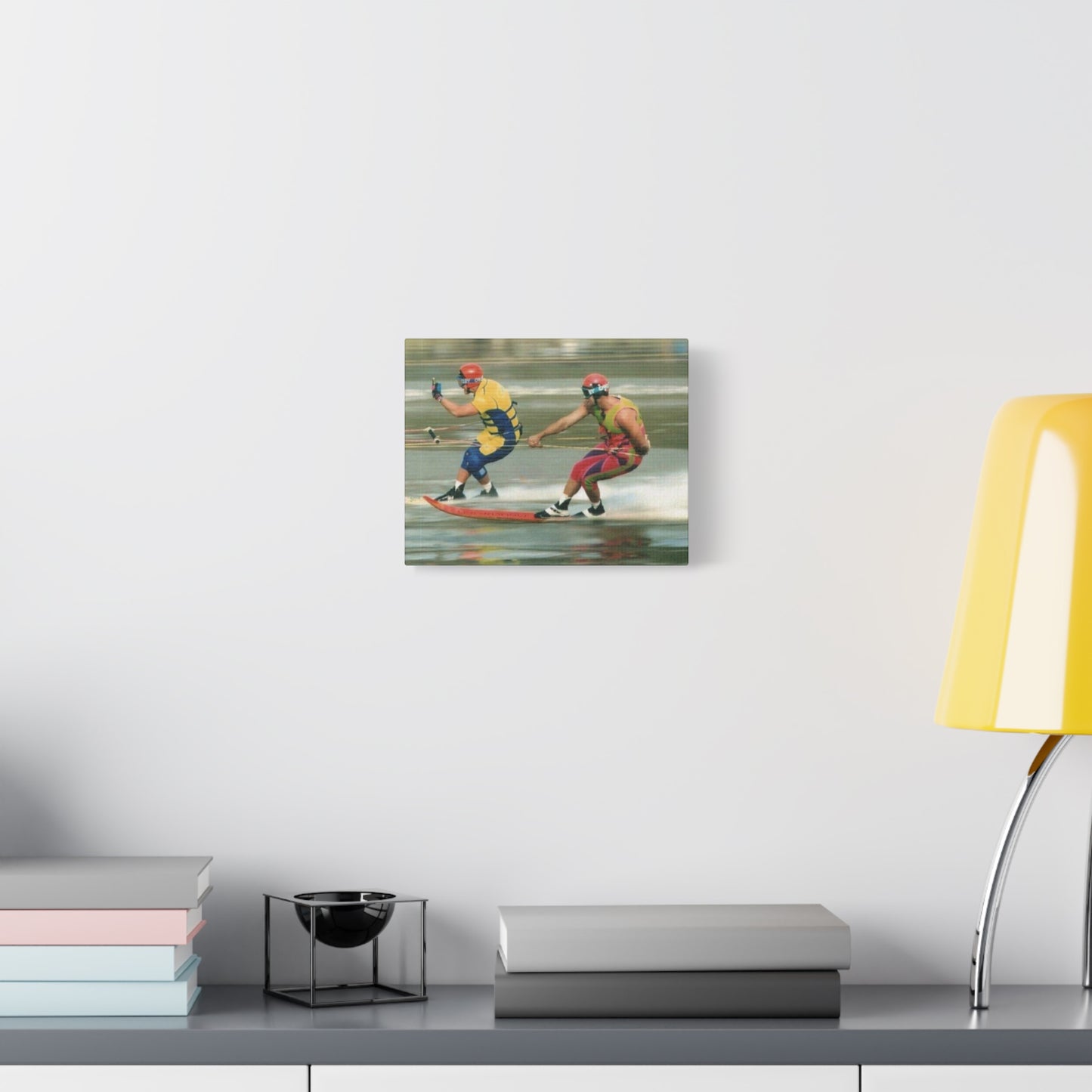 The Bird Water Skiing Canvas Wall Art