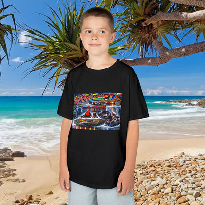 Gods Gift Kids Tribute Tshirt design is colourful and bright with some old school cool from Bad Lad Oz  A great unisex idea