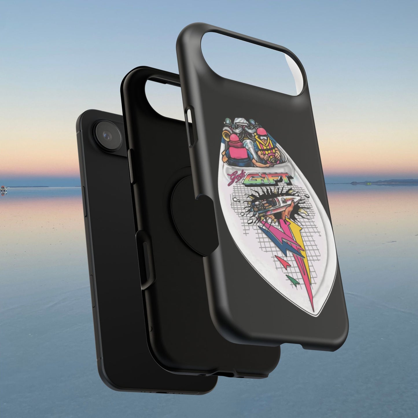 Australian Water Ski Racing Impact Resistant Gods Gift Tribute Phone Cover