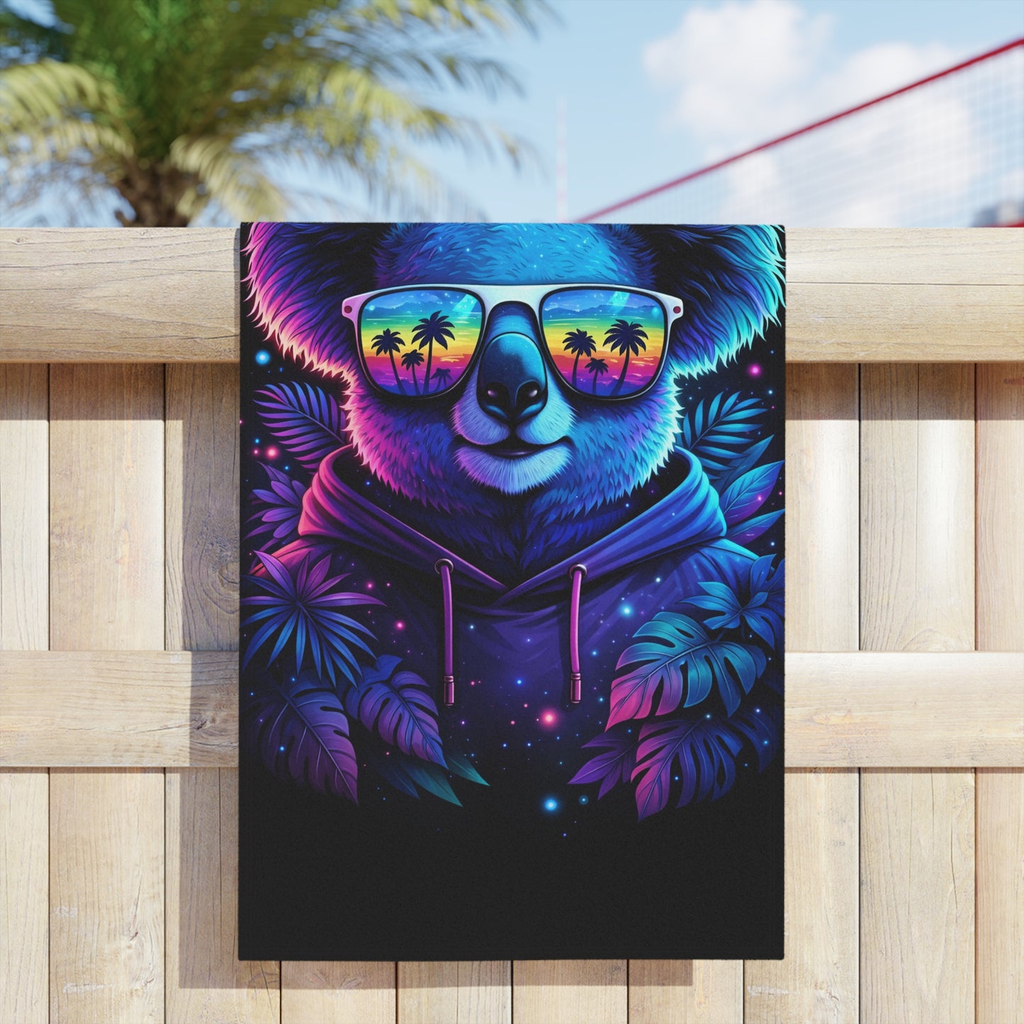 Bad Lad Terminator Koala Beach Towel