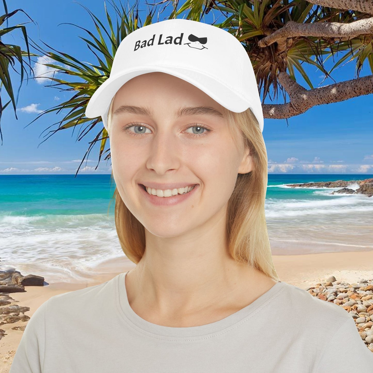 Bad Lad Baseball Cap - Smiley