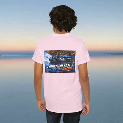 TR Australian Water Ski Racing Tribute Tee featuring the Champion Team