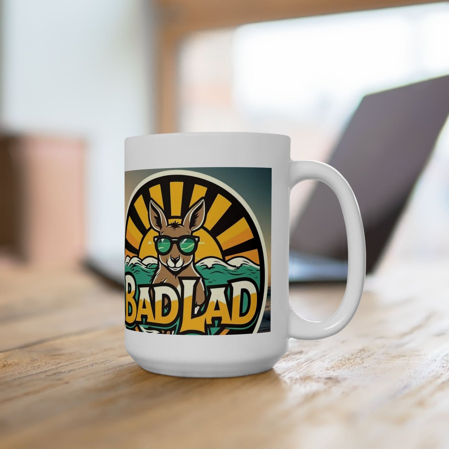 Bad Lad Oz Summer Vibes Ceramic Mug