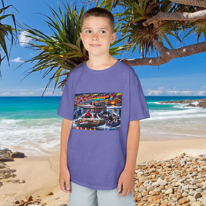 Gods Gift Kids Tribute Tshirt design is colourful and bright with some old school cool from Bad Lad Oz  A great unisex idea