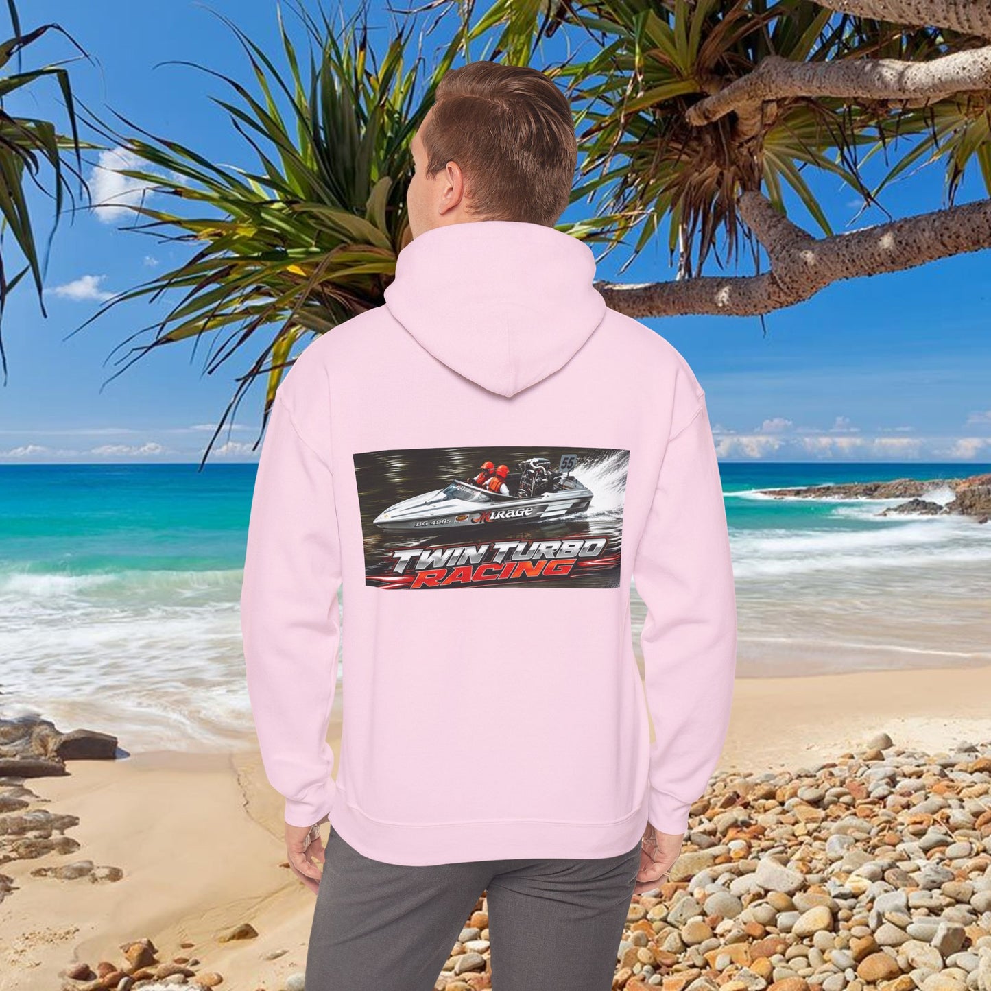 Bad Lad Oz Tribute Range - MIRAGE Australian Water Ski Racing Hoodie. Bad Lad Oz has paid homage to the iconic Mirage with our  Australian Water Ski Racing Tribute Collection