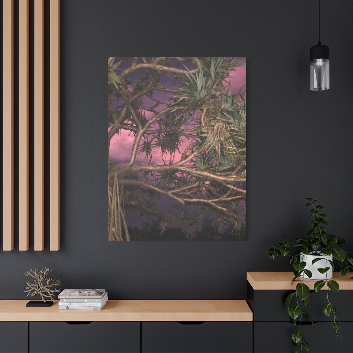 Nature Photography Canvas - Pandanas Tree