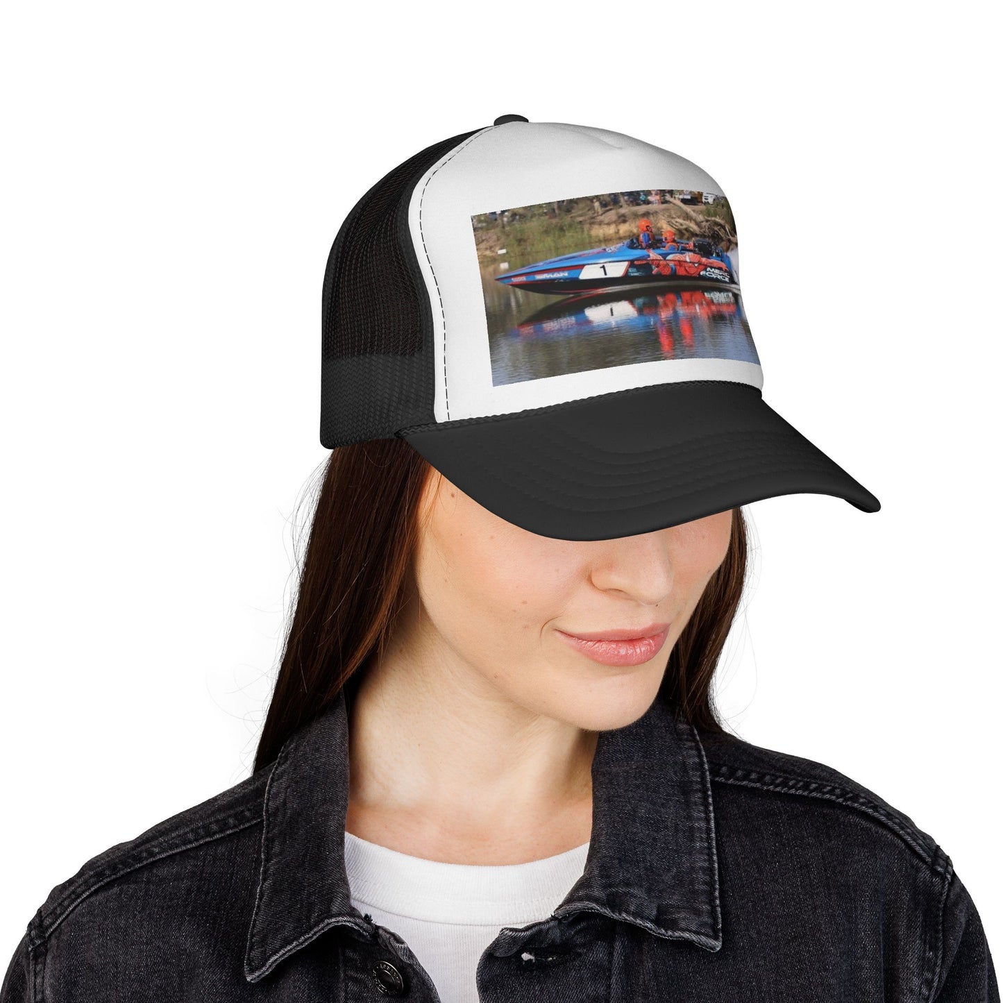🇦🇺 Australian Water Ski Racing tribute with this cool 😎 Trucker Cap - MERC FORCE. Bad Lad Oz is paying homage to the speed demon itself in this Collection