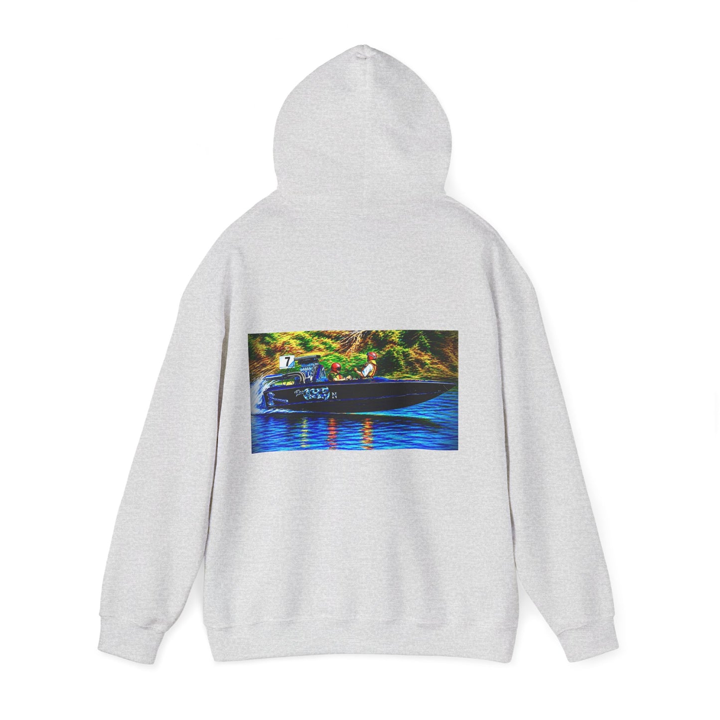 The Tribute Range - THE AXE -  Australian Water Ski Racing Hoodie. Bad Lad Oz has paid homage to the iconic THE AXE with our Tribute Collection