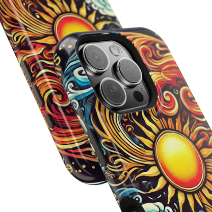 Bad Lad Oz Fire Wave Impact-Resistant Phone Case