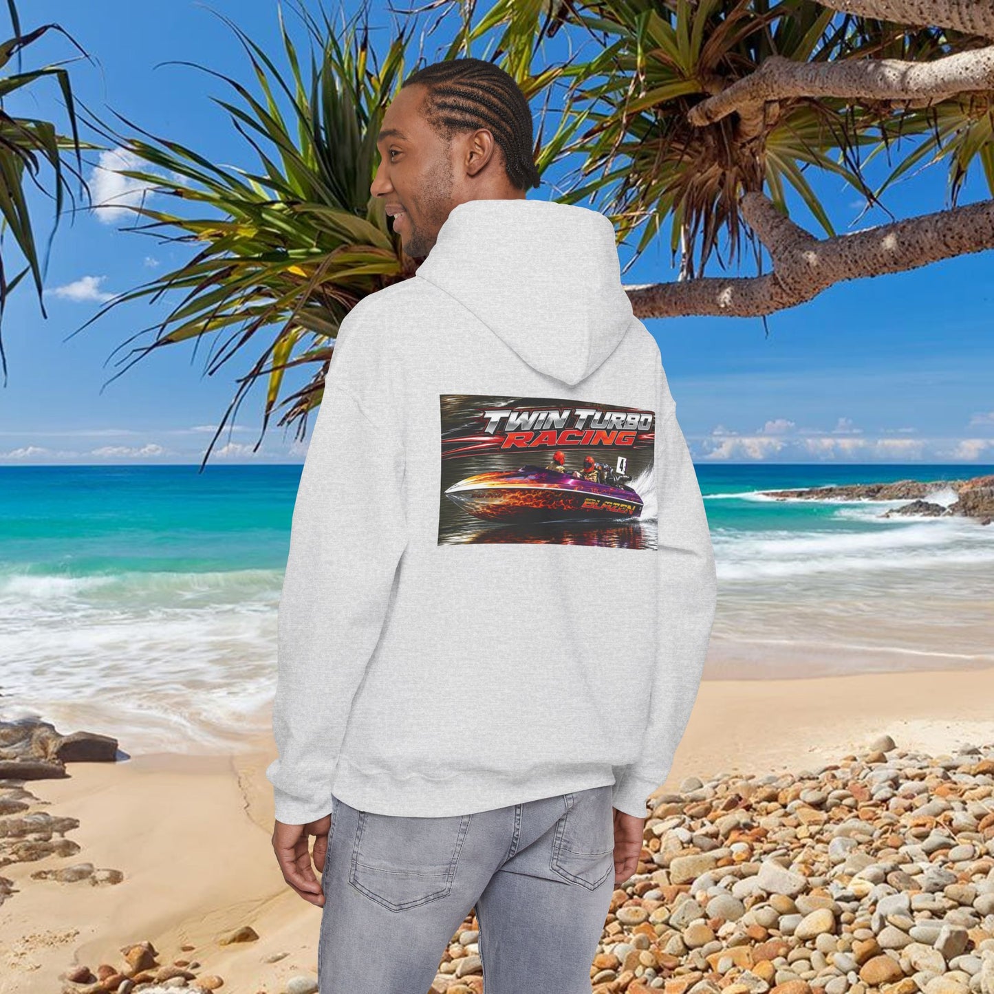 The Tribute Range - 🔥  BLAZEN’ 🔥 Australian Water Ski Racing Hoodie. Bad Lad Oz has paid homage to the iconic Blazen’ in memory of the late Noel Griffin