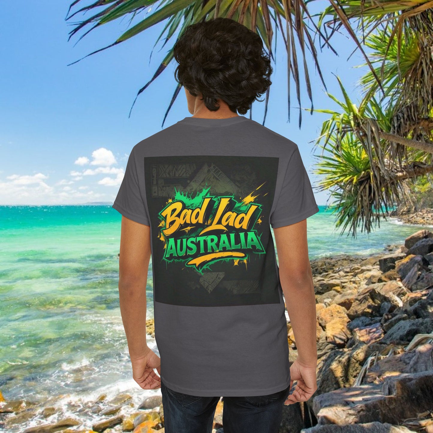 Bad Lad Oz Graffitti Reverse Tee