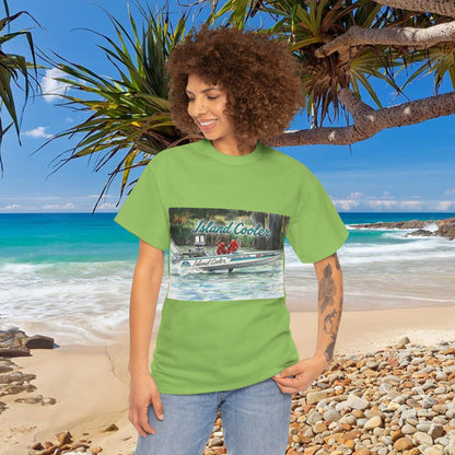 ISLAND 🏝️ COOLER Australian Water Ski Racing Tribute Range T-shirt Celebrates the Original Kings of the Murray