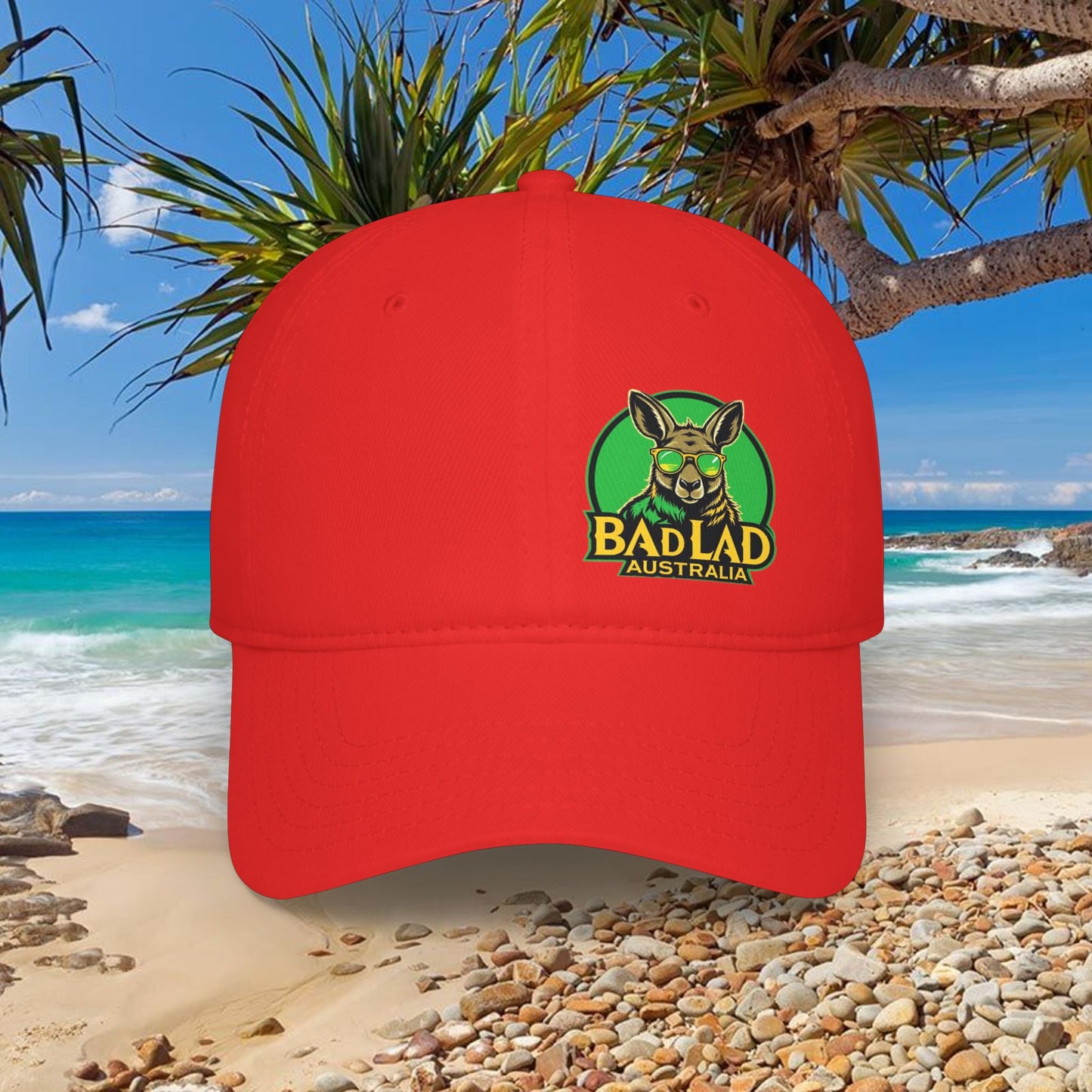 Bad Lad Kangaroo Assassin Cotton Cap