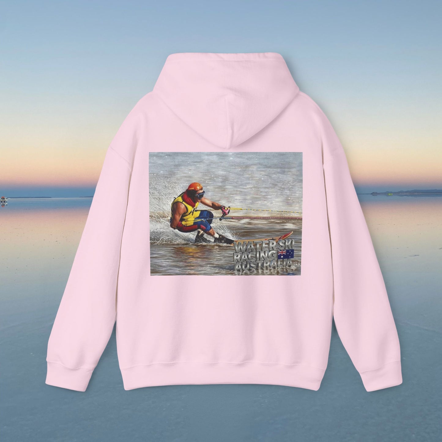 The Tribute Range - Down Low Australian Water Ski Racing Hoodie