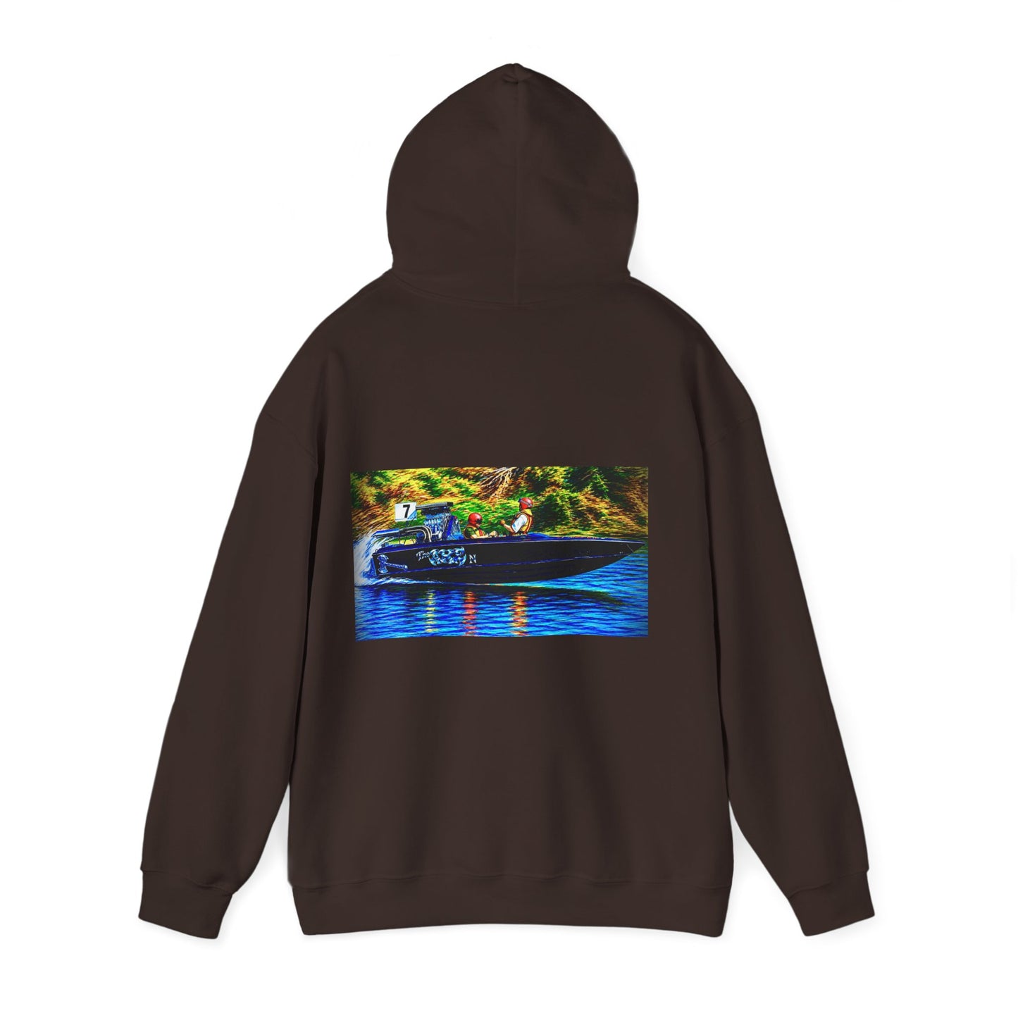 The Tribute Range - THE AXE -  Australian Water Ski Racing Hoodie. Bad Lad Oz has paid homage to the iconic THE AXE with our Tribute Collection