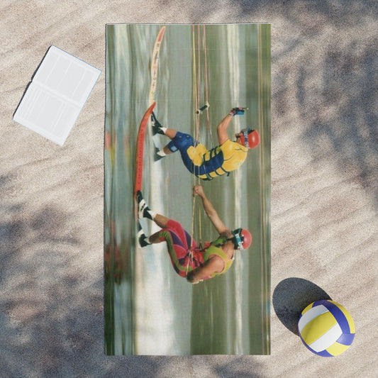 Water Ski Racing Beach Towel - “The Bird" Australian Water Ski Racing