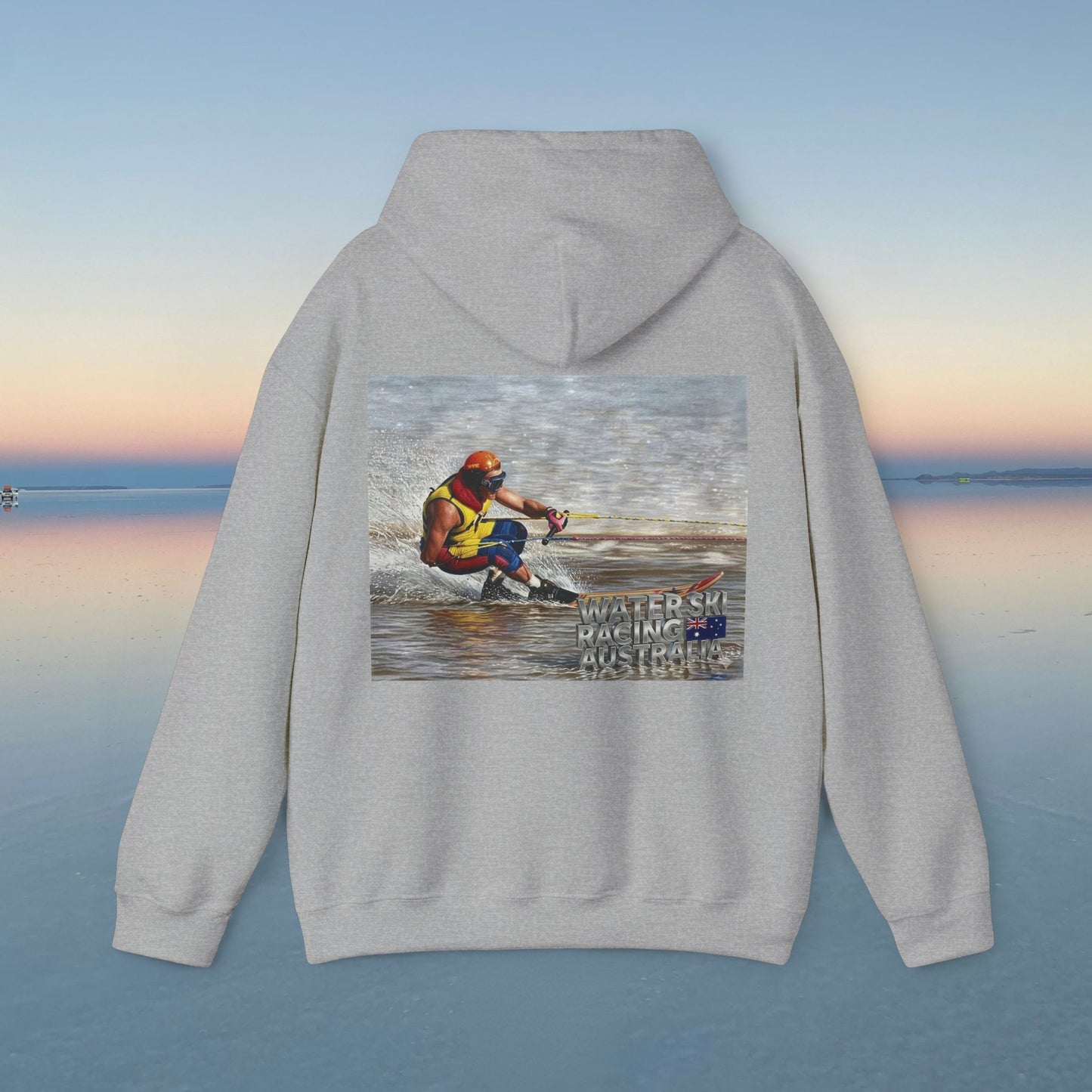 The Tribute Range - Down Low Australian Water Ski Racing Hoodie