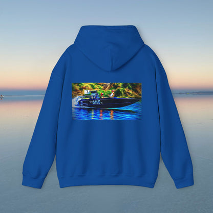 The Tribute Range - THE AXE -  Australian Water Ski Racing Hoodie. Bad Lad Oz has paid homage to the iconic THE AXE with our Tribute Collection