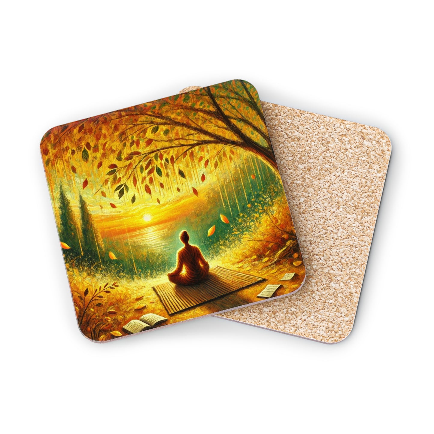 The Relaxation Range - Meditation Drink Coasters