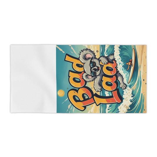 Surfing Koala Beach Towel