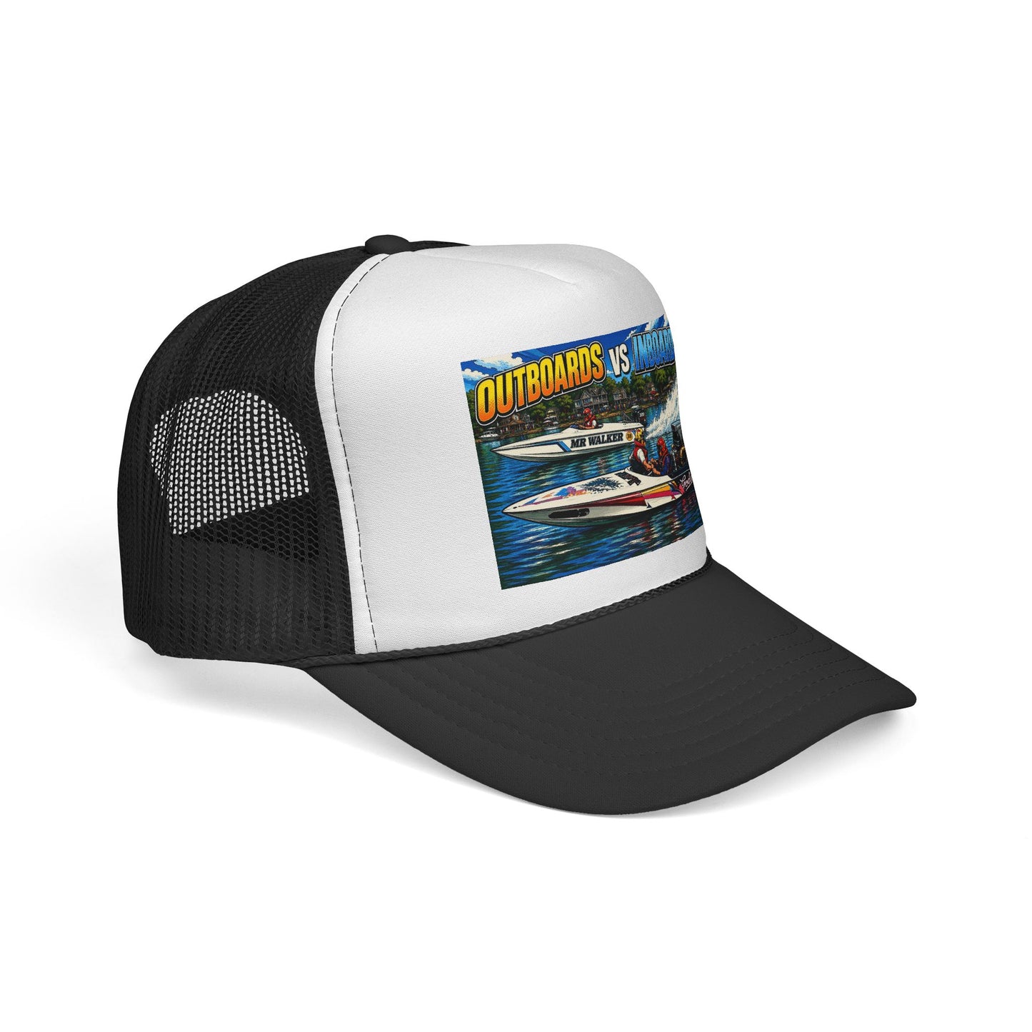 The Iconic GODS GIFT vs Mr WALKER Bad Lad Oz Water Ski Racing Tribute Trucker Cap