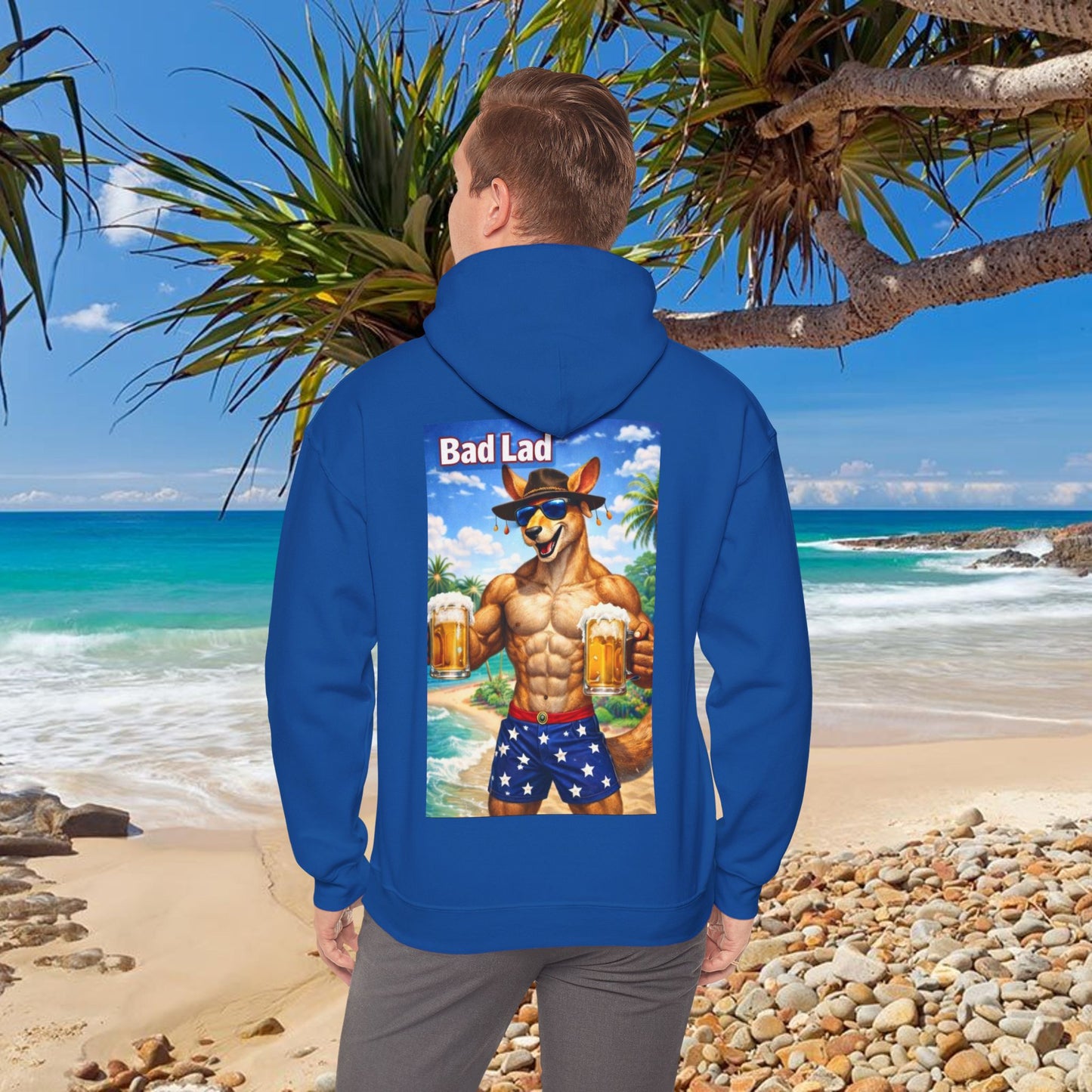 Bad Lad Oz Action Roo Collection Hoodie