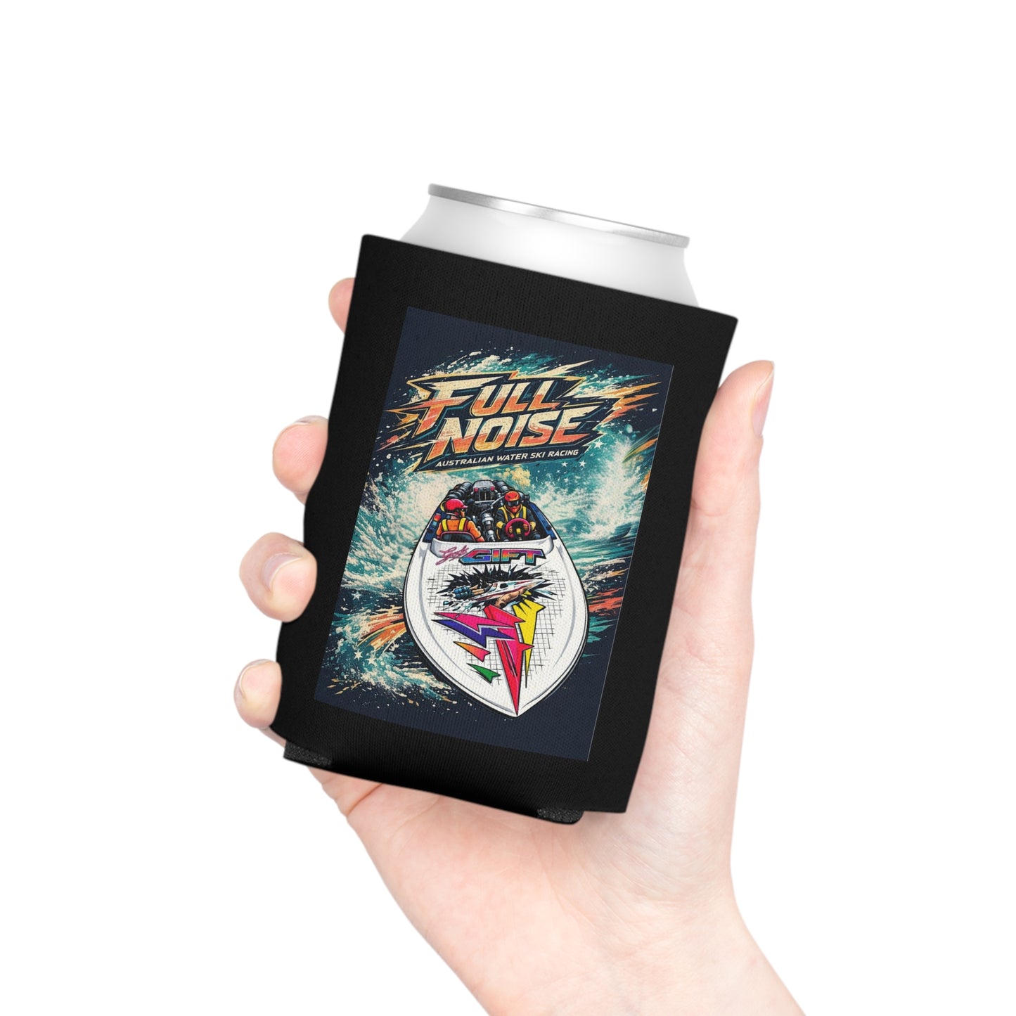 Australian Water Ski Racing God’s Gift Tribute Can Coolers
