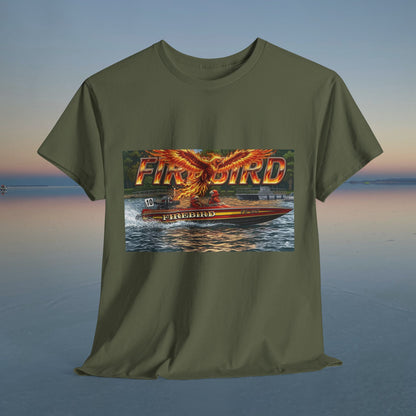 Australian Water Ski Racing Tribute Tee - Firebird