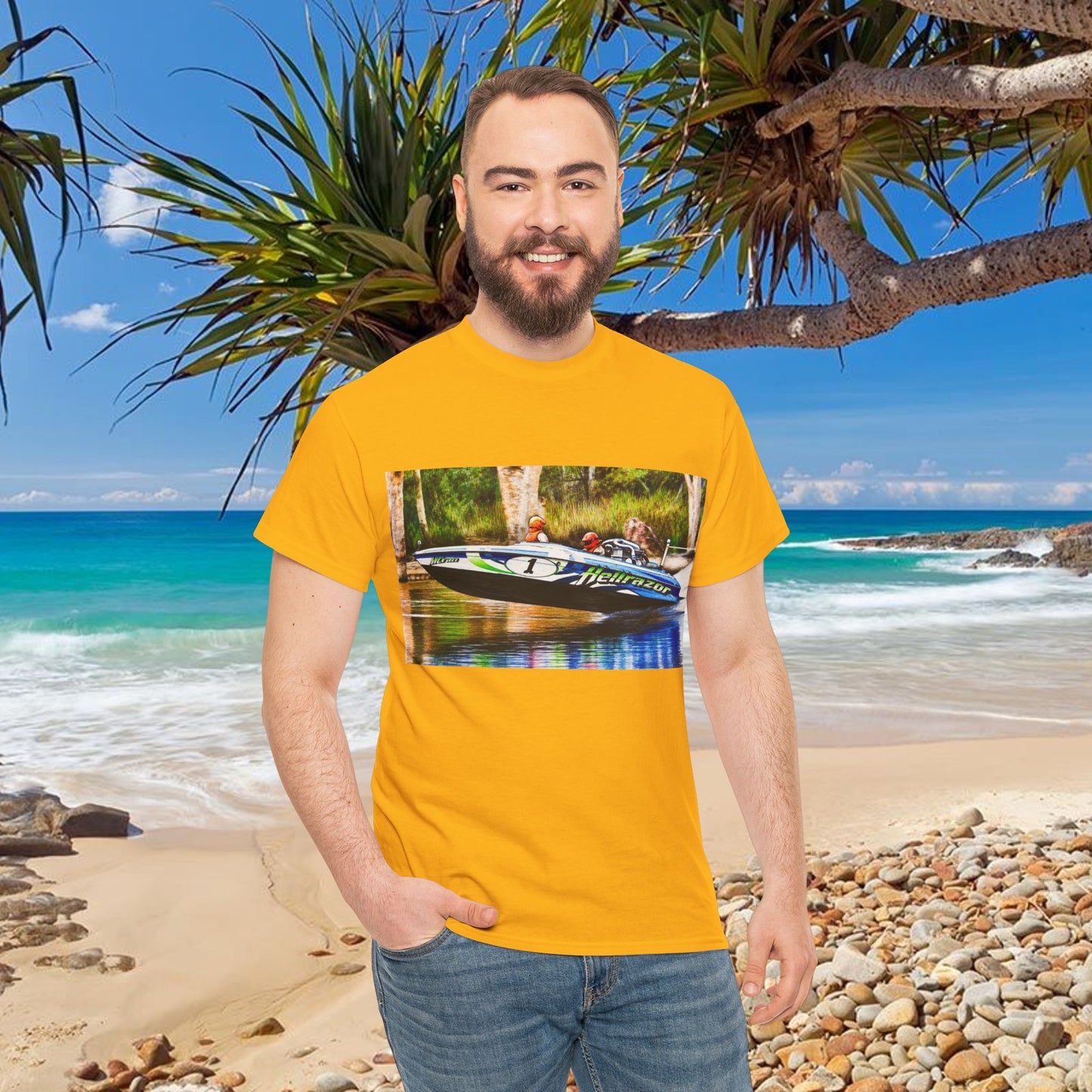 Hellrazor - Tribute Range Australian Water Ski Racing Tee