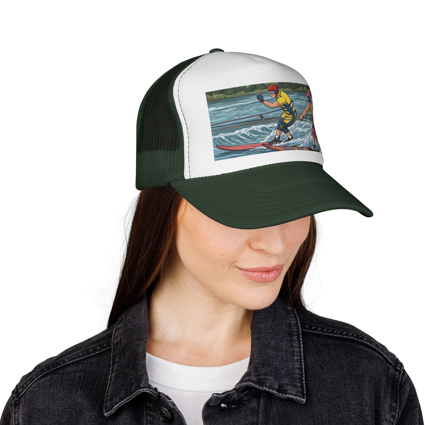 Australian Water Ski Racing Tribute Trucker Cap - The Bird