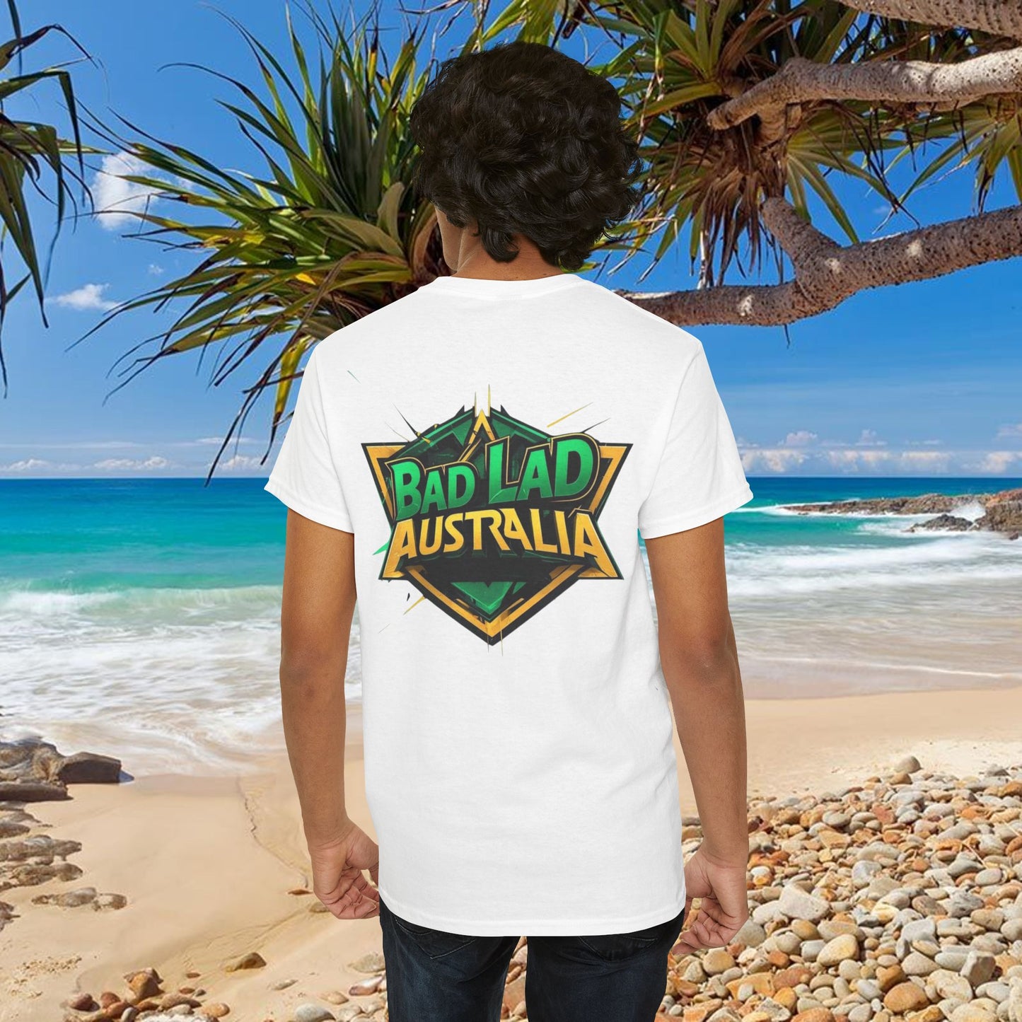 Bad Lad Oz Graffitti Reverse Tee