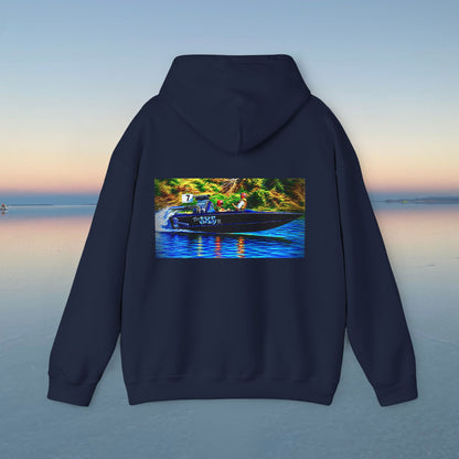 The Tribute Range - THE AXE -  Australian Water Ski Racing Hoodie. Bad Lad Oz has paid homage to the iconic THE AXE with our Tribute Collection