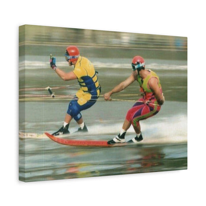 The Bird Water Skiing Canvas Wall Art