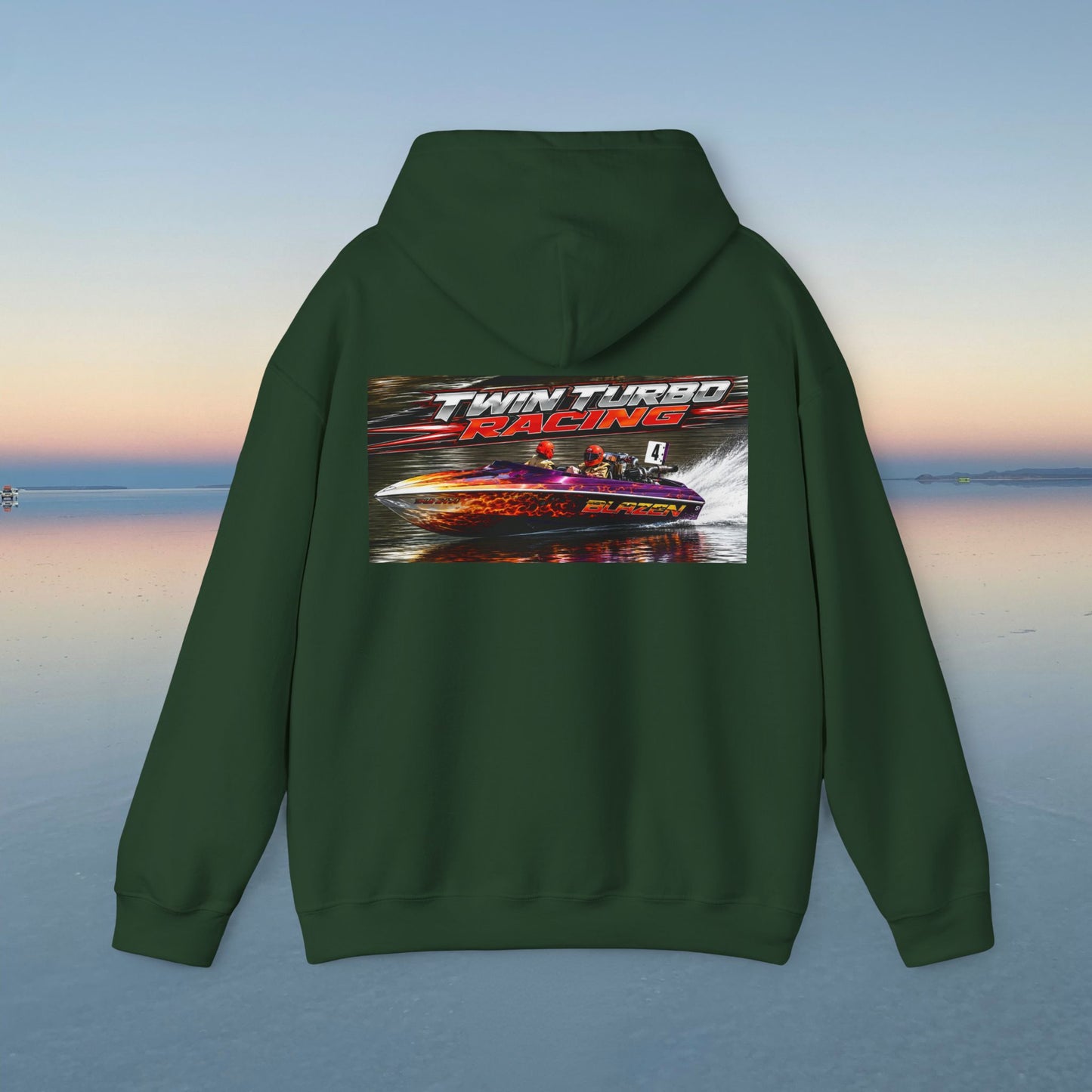 The Tribute Range - 🔥  BLAZEN’ 🔥 Australian Water Ski Racing Hoodie. Bad Lad Oz has paid homage to the iconic Blazen’ in memory of the late Noel Griffin