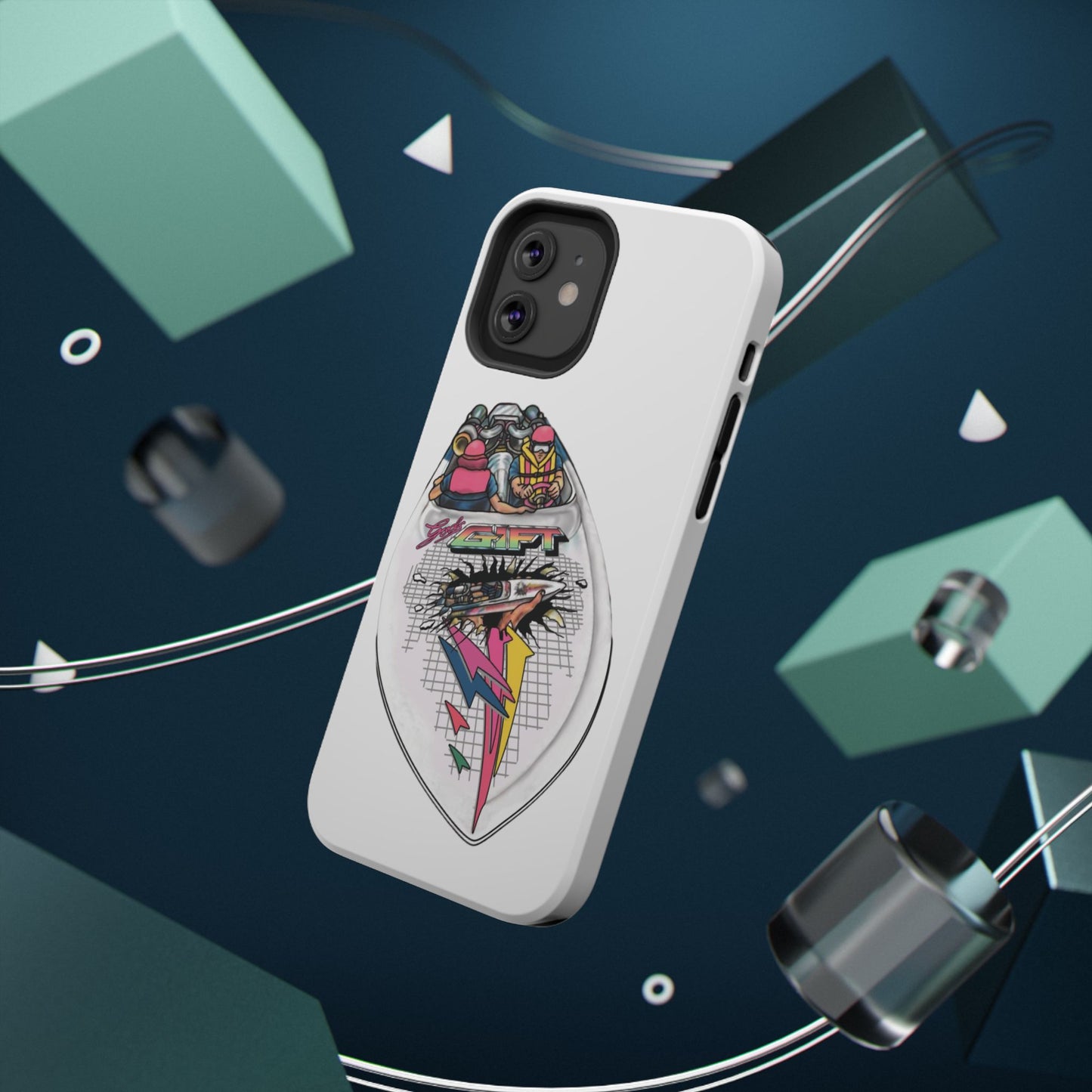 Australian Water Ski Racing Impact Resistant Gods Gift Tribute Phone Cover