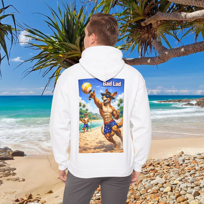 Bad Lad Oz Beach Volleyball Kangaroo Hoodie