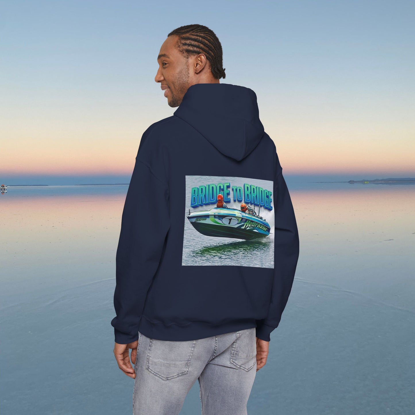 HELLRAZOR Bad Lad Oz Ski Racing Tribute Hoodie Aussie