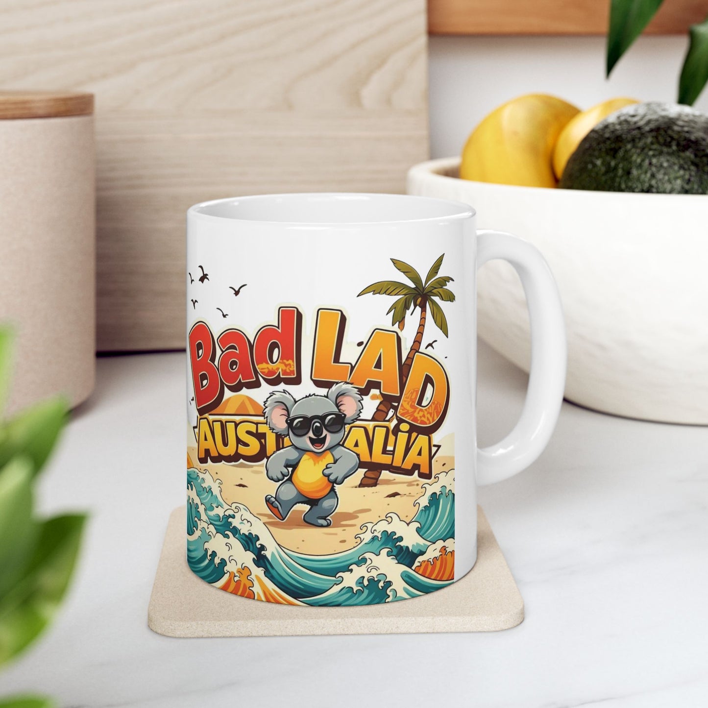 Beach Koala Coffee Mug