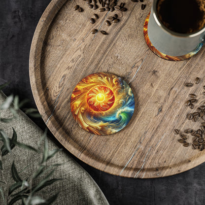 Eternal Cork Drink Coasters