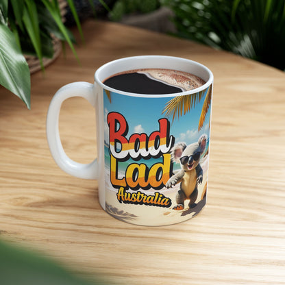 Bad Lad Australian Pride Koala Mug
