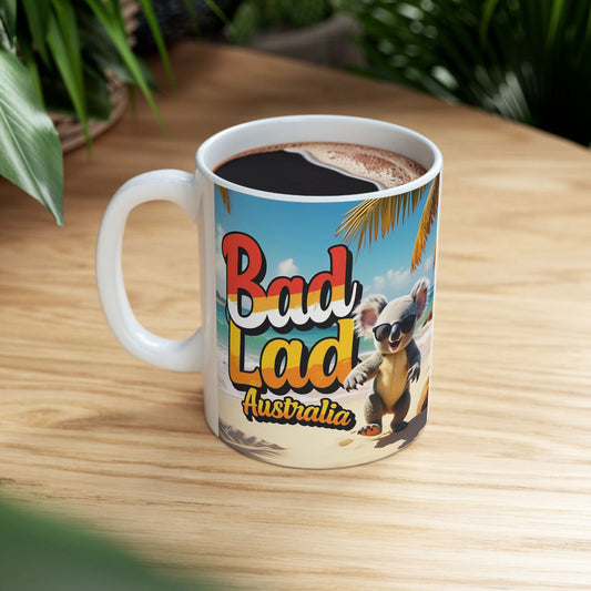 Bad Lad Australian Pride Koala Mug