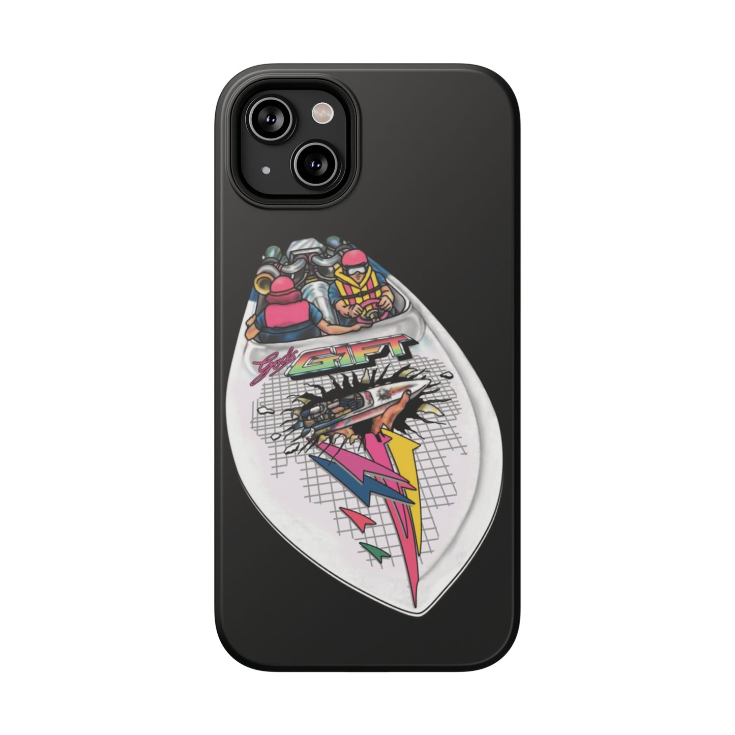 Australian Water Ski Racing Impact Resistant Gods Gift Tribute Phone Cover