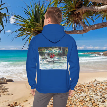 The Tribute Range - Island Cooler Water Ski Racing Boat Hoodie