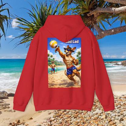 Bad Lad Oz Beach Volleyball Kangaroo Hoodie
