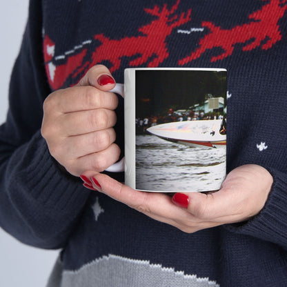 Bad Lad Iconic Gods Gift Powerboat Racing Ceramic Mug