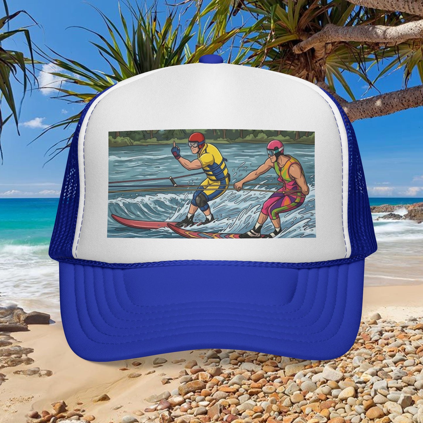Australian Water Ski Racing Tribute Trucker Cap - The Bird